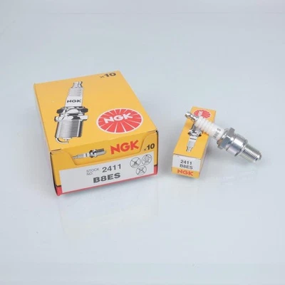 Bougie d'allumage NGK pour Moto Yamaha 200 RD 1973 à 1980 B8ES Neuf - Photo 1/4