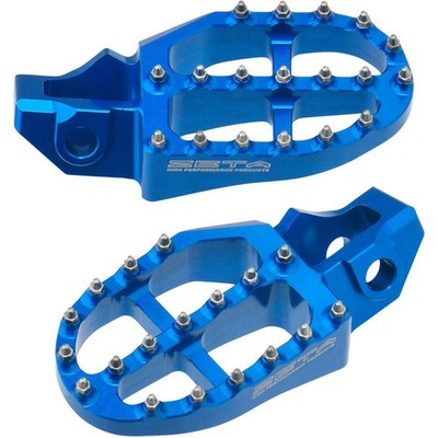 ZETA Aluminum Footpegs - Blue ZE93-1623