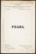 Photo:Gilbert Bennett Pearl Window Screen Wire Cloth Trade Mark 1889