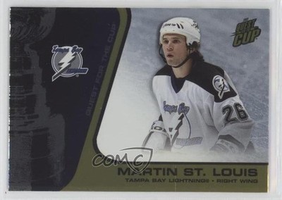 2002-03 Pacific Quest for the Cup Gold 78/325 Martin St Louis #90 HOF y0i