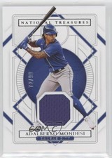 2021 Panini National Treasures 72/99 Adalberto Mondesi #95 ii1