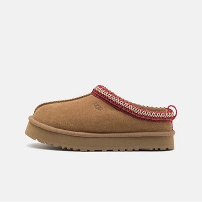 UGG Tazz Platform Slipper Big Kids Chestnut - 1143776K-CHE