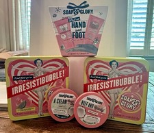 Soap  Glory Irresistibubble Gift Set Hand and Foot Gift Set 2 Travel Size Items