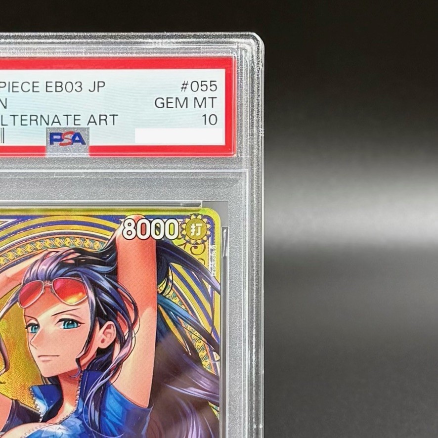 PSA 10 Nico Robin EB03-055 SP SR Parallel ONE PIECE Card Heroines