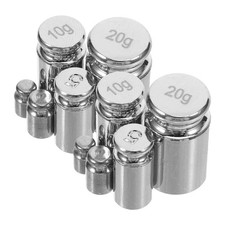  10 Pcs Kit De Poids D'étalonnage Précision Gramme Échelle Bijoux
