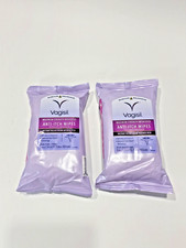 Vagisil Anti Itch Wipes Instant Relief With Aloe  Vitamin E Pack Of 2