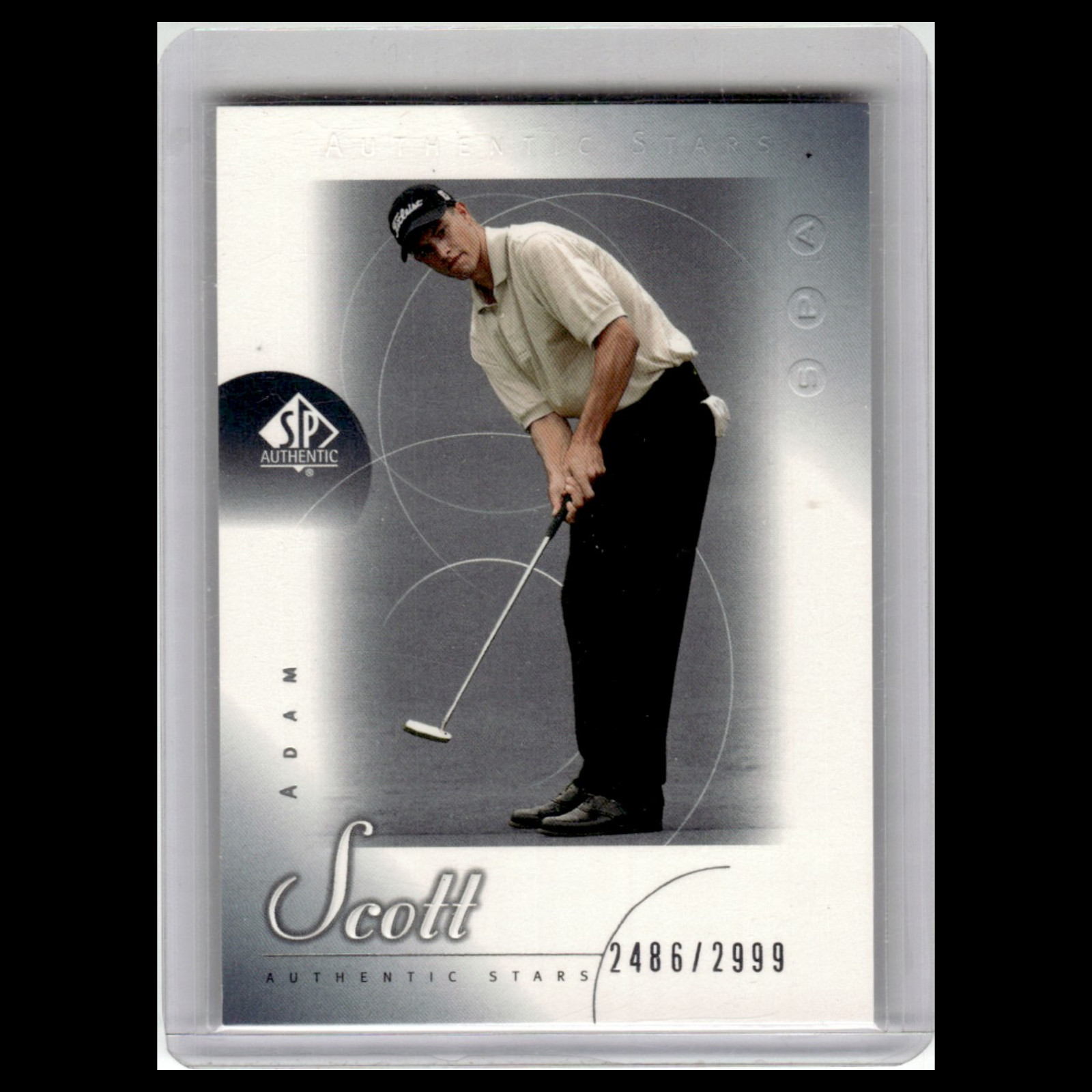 Adam Scott /2999 #48 2001 Upper Deck SP Authentic Basketball Card NBA NM