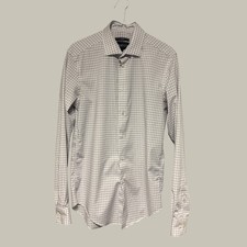 Kenneth Cole Awearness Men's Slim Fit Performance No-Iron Shirt 15.5 34/35 Med