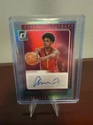 Amen Thompson Auto Elite Signatures Jersey Number  1/49 Panini 25-26 Donruss