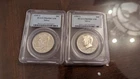 Lot of 2  1999-S 50c Kennedy Silver Coin 50C PCGS PR69DCAM ( .72oz total Pure)