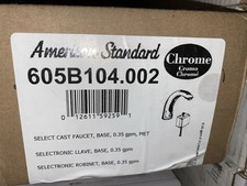 American Standard 605B104.002 - Selectronic Touchless Metering Faucet - Chrome