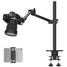 Camera Arm Desk Mount: Heavy Duty DSLR Desktop Mount Camera Stand with Tablet...
