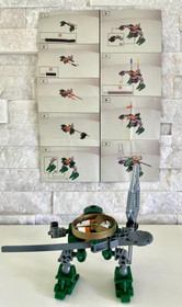 Bionicle Rahaga Set of 6: 4868 , 4869 , 4870 , 4877 , 4878 ,  4879 + 5/6 Posters