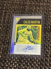 2020-21 Panini Flux Rookie Signatures Silver Prizm Caleb Martin #FRS-CLM Auto RC