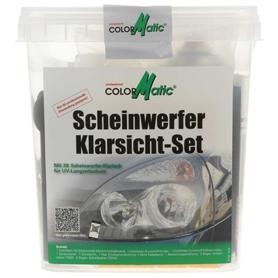 Aufbereitungs-Set, Scheinwerfer Scheinwerfer Klarsicht-Set ColorMatic 359248