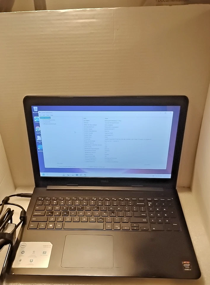 Dell Inspiron 15 15.6in. (1TB, Intel Core i5 4th Gen., 1.7GHz, 8 GB Win 11 Pro - Image 3 of 4