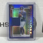 2025 Panini Donruss Optic -Rookie Phenoms Jaxson Dart #RPBH-JCW Blue Hyper Prizm