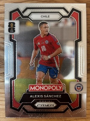 Panini Prizm Monopoly FIFA World Cup 2026 Alexis Sanchez Nr.85 Chile Base Card