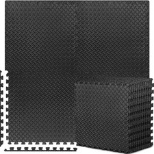 Puzzle Exercise Mat EVA Foam 12/24/48 Tiles Interlocking Floor Gym Safe