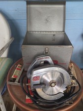 Vintage Porter Cable 160 Heavy Duty 6-1/2” Circular Saw With Case