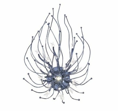 ET2 Orion E24472-PC Polished Chrome 20-Light LED Wall Sconce