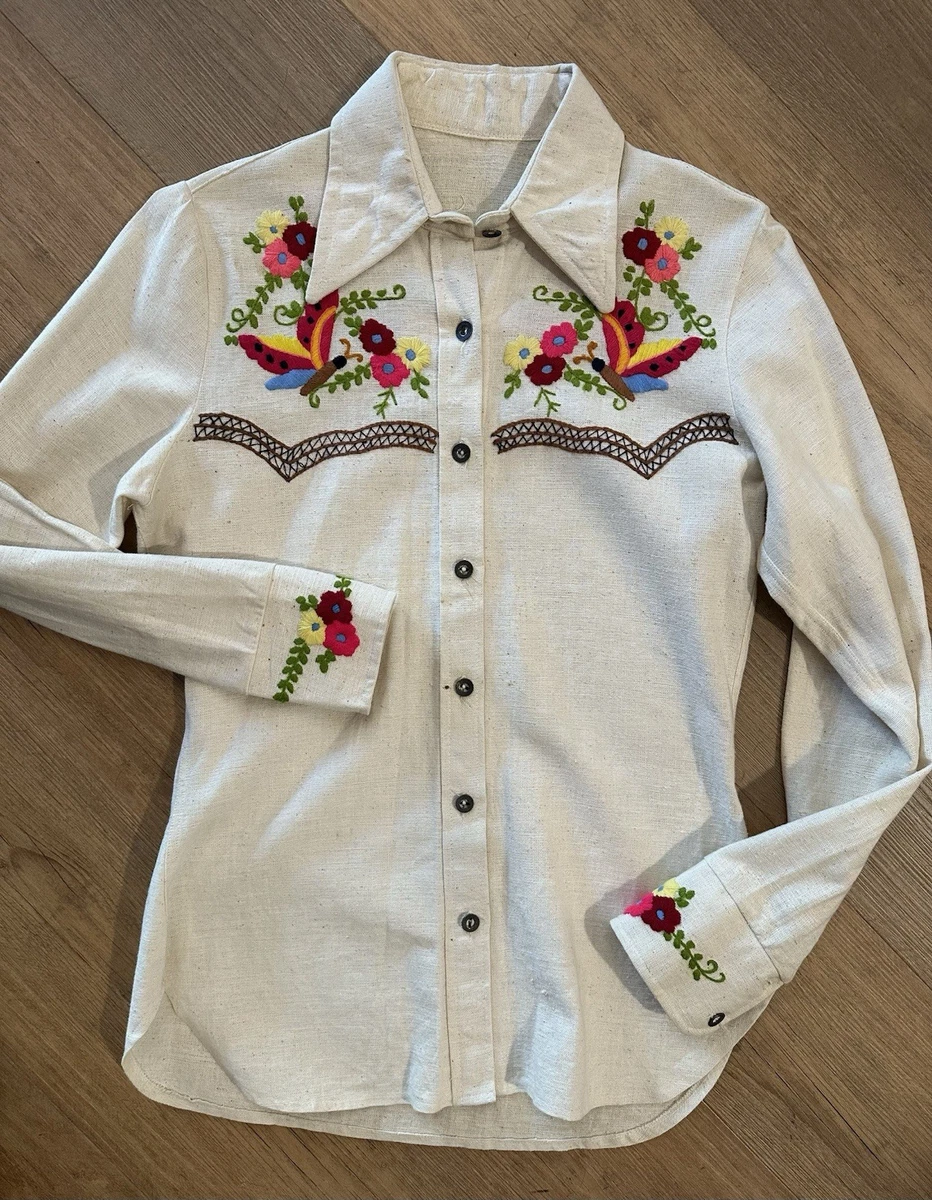 Hippy Long Sleeve 1970s Vintage Casual Shirts for Men for sale | eBay