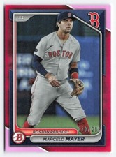 2024 Marcelo Mayer Bowman Paper Prospect Fuchsia Border /299 #BP-44 Red Sox