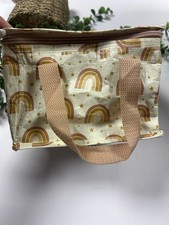 Sass & Belle Neutral Rainbow Lunch Bag / Cool Bag Insulated