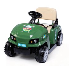 6V Golf Cart Ride-On for Toddlers, Ages 3 , Golf Clubs  Balls, Lights  Soun...
