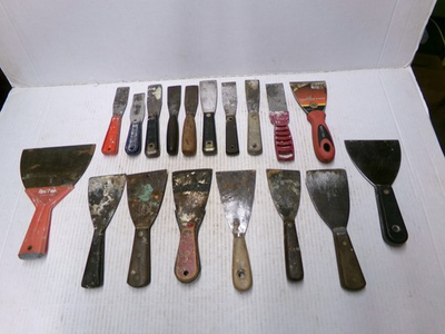 #ad #ad Lot of 18 Red Devil Hyde Others Putty Knives $29.95