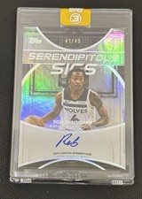 2025-2026 Topps 3 Basketball SS-RD Serendipitous Sigs Rob Dillingham /49