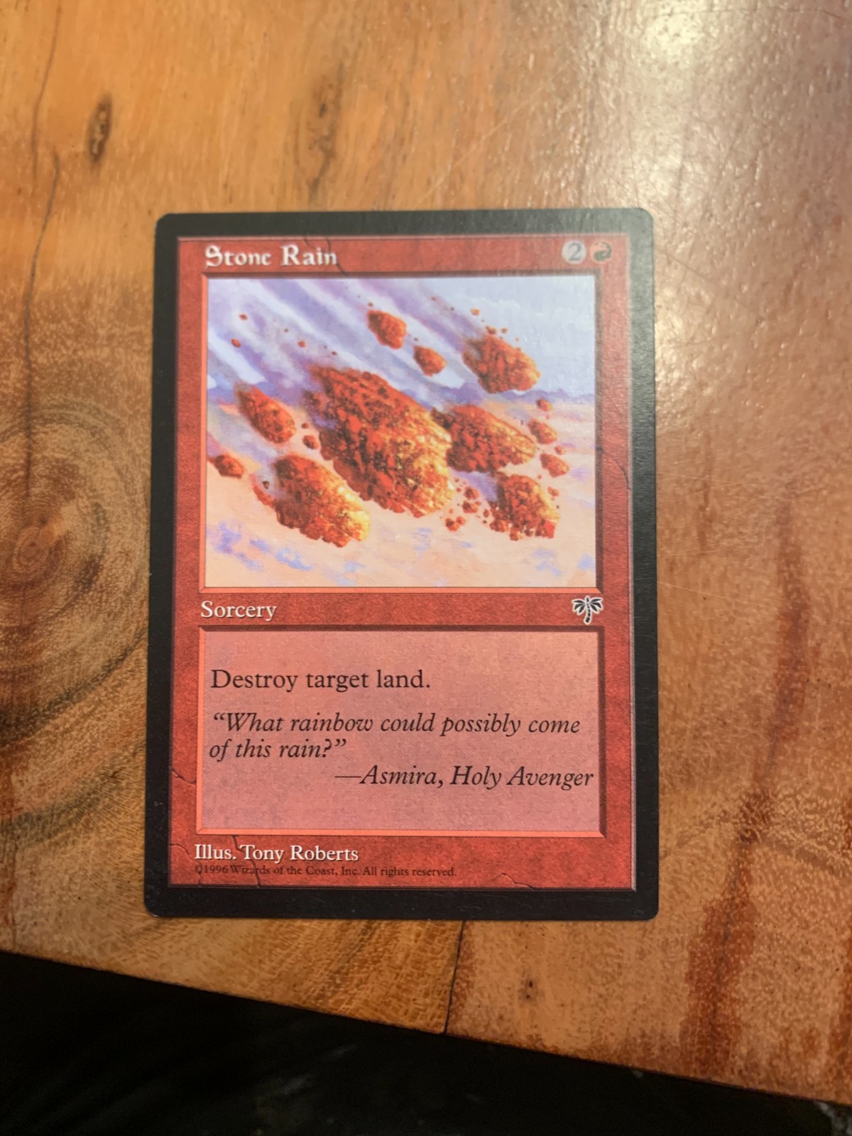 x1 MTG Stone Rain LP - Magic the Gathering MTG Mirage Single Card