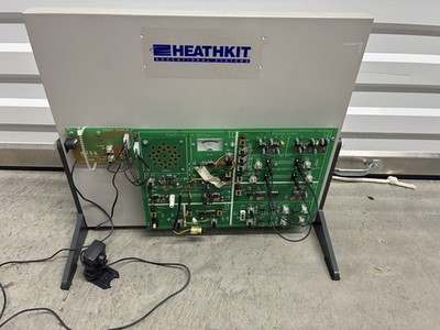 AS-IS Heathkit Fiber Optics Trainer Board W/ Camera Laser Video Analog