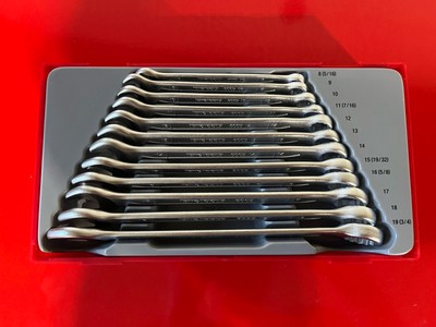 Teng Tools TT1236 12 Piece 12 Point Metric Combination Spanner Set