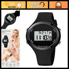 Waterproof LED Digital Sport Watch with Alarm Outdoor Fitness Timepiece