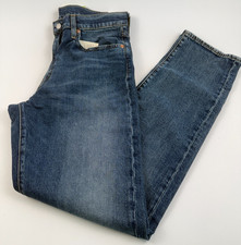 Levi's Premium Men 502 Taper Fit Zip Fly Tapered Leg Jeans 38x32 Blue NWT