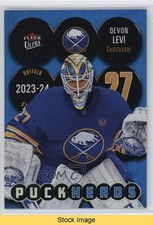 2024-25 Upper Deck Fleer Ultra Puckheads Devon Levi #PH-5 READ 0bi1