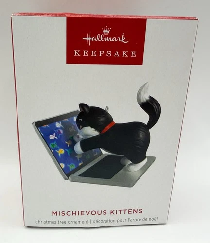 Hallmark Keepsake Mischievous Kittens 27th In Series Ornament 2025, Damaged Box