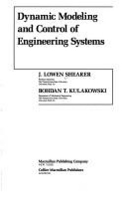 Dynamic Modeling and Control of Engineering Systems Hardcover