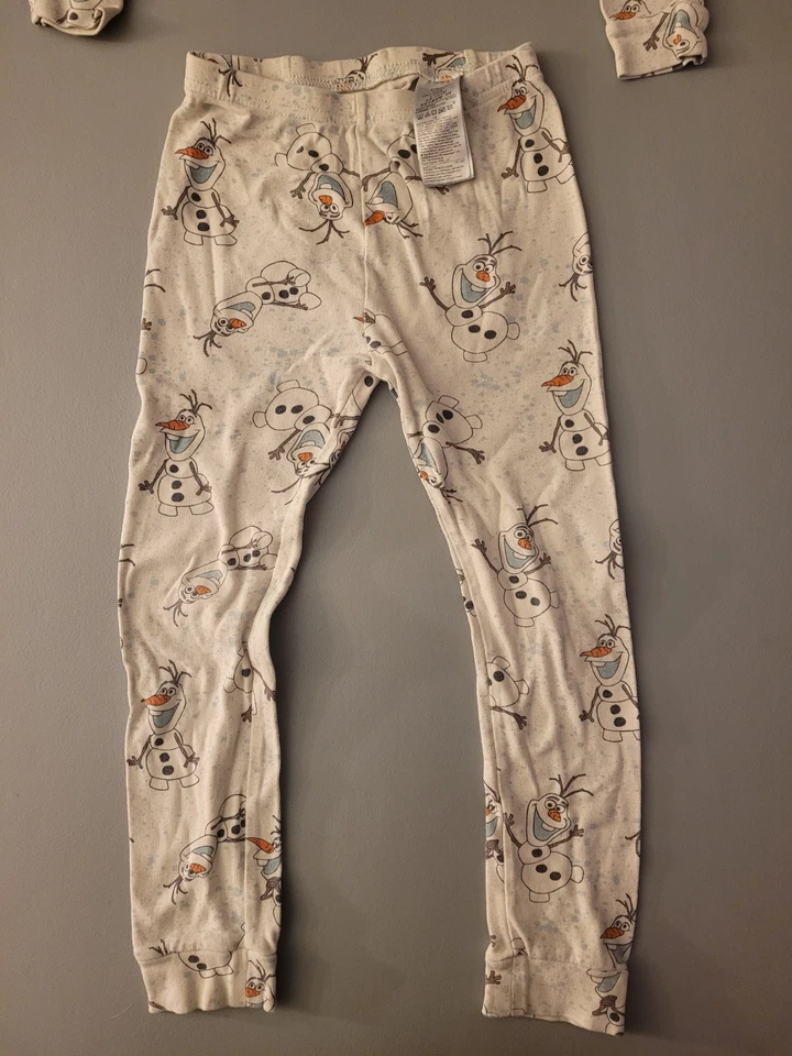 Pijama BabyGap Disney Talla 5 Olaf Frozen Foto 2 de 4