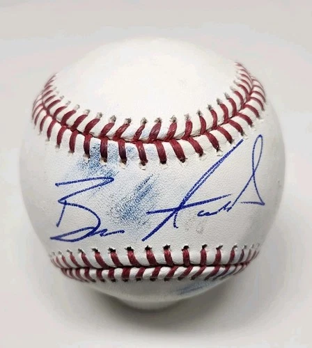 Blaze Alexander Signed Autographed Game Used Major League Baseball ORIOLES