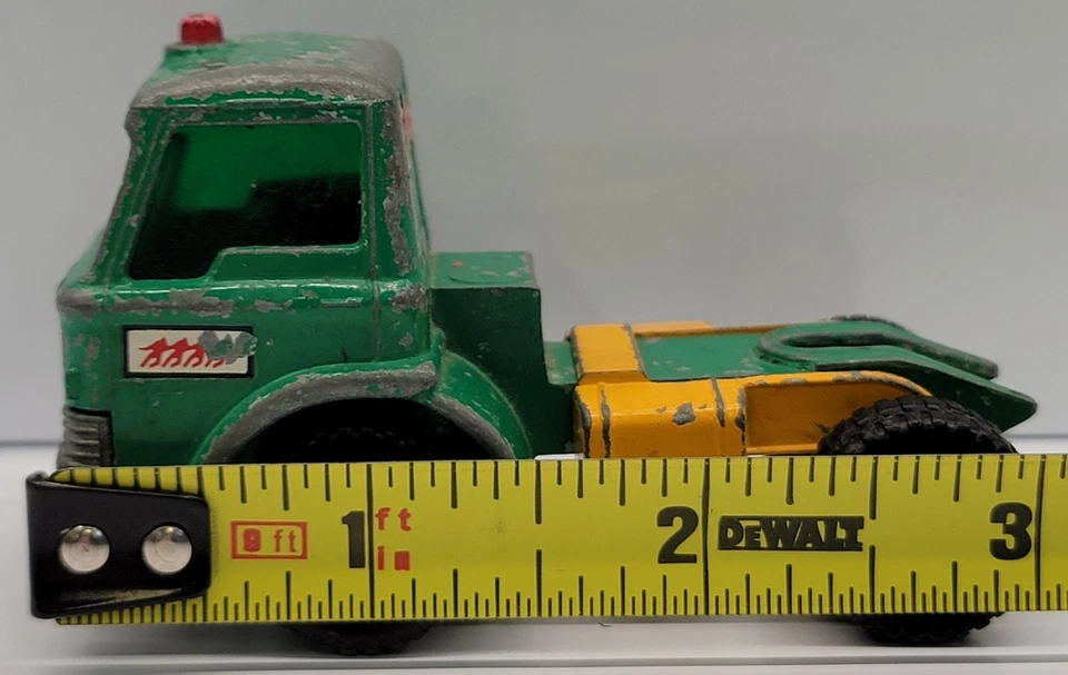 Vintage Matchbox Lesney King Size Ford Tractor Diecast Green 1969 - Image 2 of 4