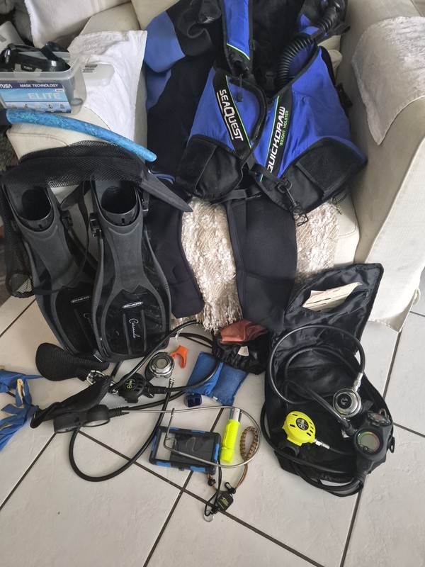 full set dive gear