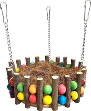 Bird Toys, Bird Perch Stand Playground For Cage