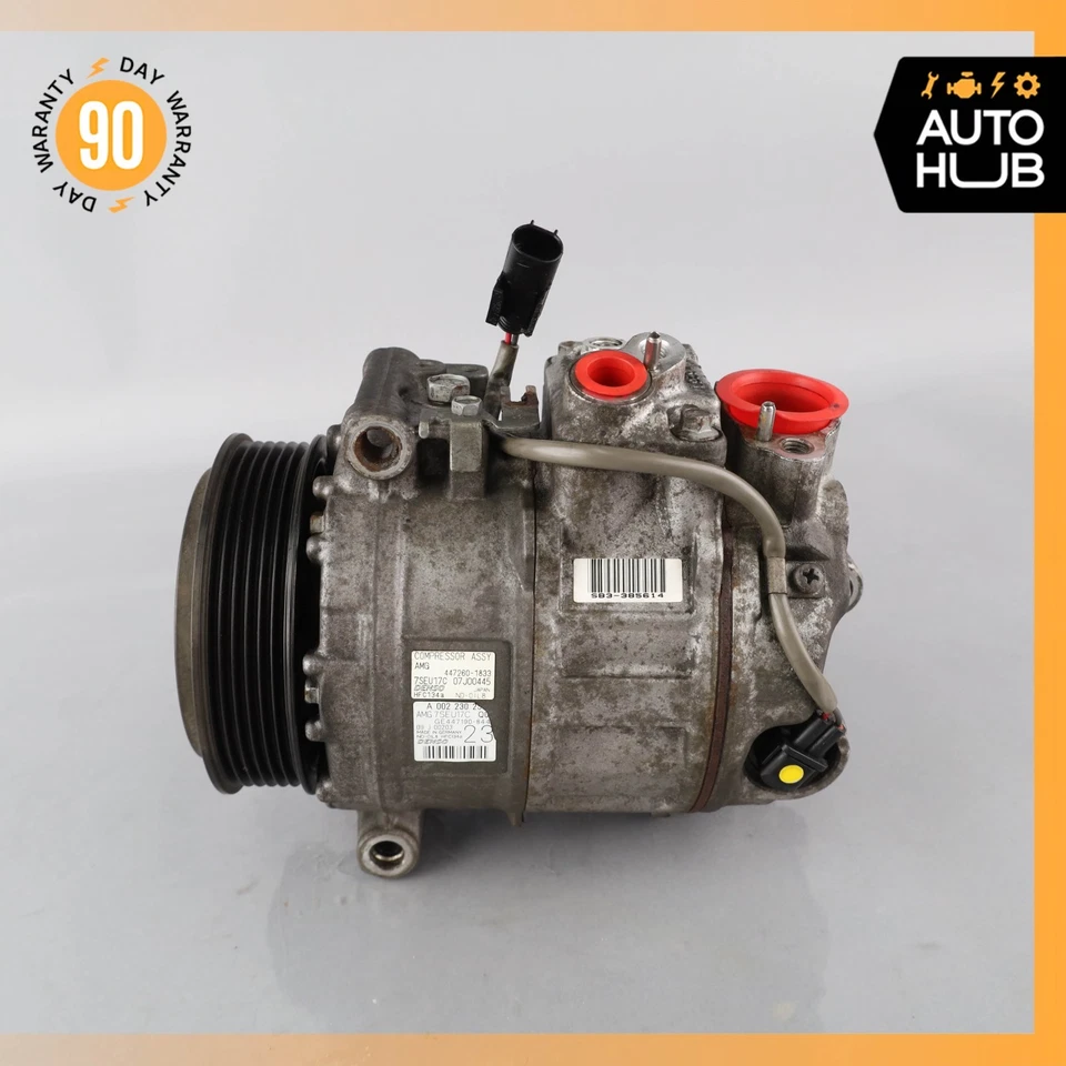 07-11 Compresor de aire acondicionado Mercedes W164 ML63 R63 AMG 0022302311 OEM Foto 3 de 4