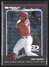 Eric Valent 2001 Donruss Stat Line Career 20th Anniversary /342 #198