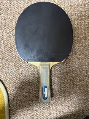 VICTAS table tennis racket 181g black red