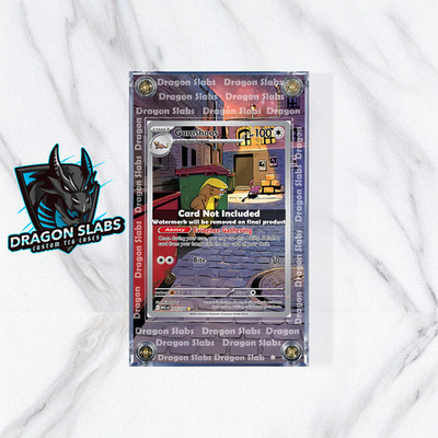 Pokemon Gumshoos 153/132 IR Mega Evolution Extended Art Custom Case