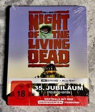 NIGHT OF THE LIVING DEAD (1990) LIMITED EDITION 4K UHD BLURAY GERMAN STEELBOOK