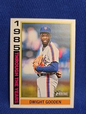 2025 Topps Heritage Baseball Through The Years Dwight Gooden #TTY-7 Mets